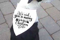 We woof you a merry christmas SVG, Christmas SVG Product Image 2