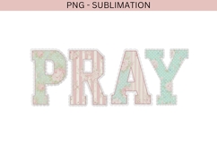 Pray cottage core png design for T-shirts Product Image 2