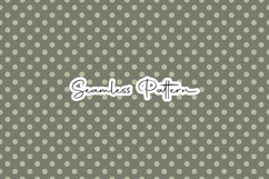 Retro Polka Dot Seamless Pattern Product Image 5