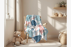 Baby blanket pattern mockup Product Image 3