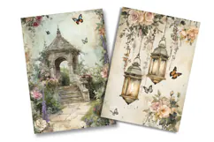 Enchanted Garden Junk Journal Pages Product Image 2