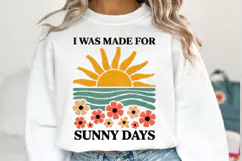 I was made for sunny days Svg | Shirt Svg Product Image 1