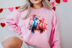 Breeds of Valentine Kissing Birds, Valentine's Day Clipart Product Image 2