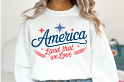 America Land that we love svg | 4th of july Svg | Shirt Svg Product Image 2