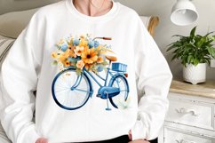 Spring Flowers Clipart, Flowers Sublimation Designs Product Image 2