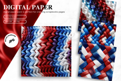 4 of July Patriotic Pattern Background America USA Wallpaper Product Image 1