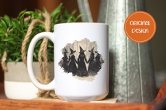 Halloween Witches PNG, Vintage Halloween Witches T-Shirt PNG Product Image 2