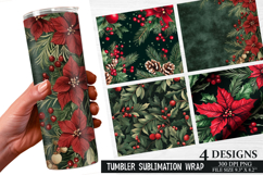 Christmas Tumbler Wrap| Christmas Tumbler Design Product Image 1