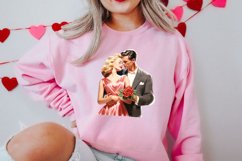 Valentines Day Couple Clipart, Valentines Clipart Product Image 2