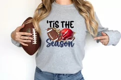 'tis the season Football Sublimation Design Product Image 2