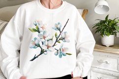 Spring Garden Clipart, Flowers Sublimation Designs Product Image 2