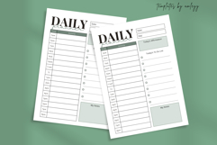 Simple Daily Planner Template | Minimalist Printable Product Image 2