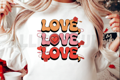 Love Sublimation PNG, Valentine’s Day Sublimation PNG Product Image 2