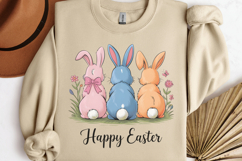 Happy easter PNG, Coquette Easter Day Sublimation PNG Product Image 2