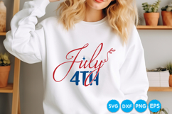 4th of July SVG Design, 4th of July SVG Cut file design Product Image 3