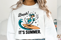 Brush It&#039;s Summer svg | Svg Files for Cricut | Shirt Svg Product Image 1