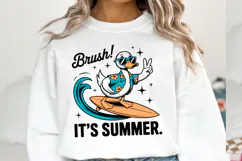 Brush It's Summer svg | Svg Files for Cricut | Shirt Svg Product Image 1