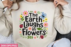 The Earth Laughs in Flowers PNG, Hello Spring Sublimation PN Product Image 2