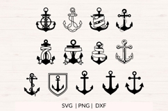 Anchor SVG Bundle 25 Nautical Designs Product Image 2
