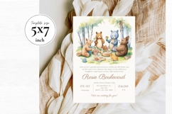 Baby Shower Invitation Template 103 Product Image 3