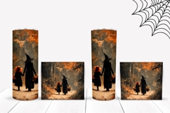 Halloween Witches Tumbler, Fall Tumbler Design Product Image 2