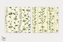 Floral digital paper, background clipart Product Image 2