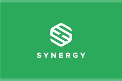 Synergy - Letter S Hexagon Logo Template Product Image 2