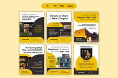 Black Gold Real Estate Social Media Product Image 2