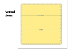 Big square basket base laser cutting file 20 inch 50 cm base Product Image 2