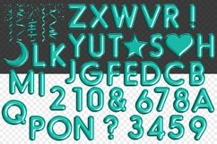 Turquoise Foil Balloon Clipart: "Balloon CLIPART" Turquoise Product Image 2