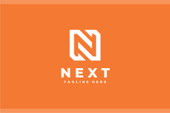 Next - Letter N Logo Design Vector Template Product Image 2