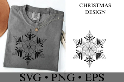 Christmas Snowflakes Svg | Christmas svg | Shirt Svg Product Image 2