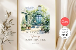 Baby Shower Welcome Sign Template 104 Product Image 2