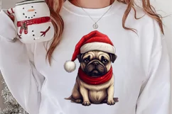 Christmas Dogs Sublimation Clipart, Christmas Dog Clipart Product Image 2