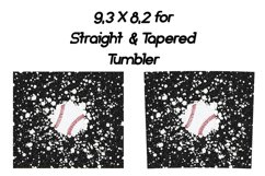 Baseball tumbler, 20 oz sports tumblers Product Image 2