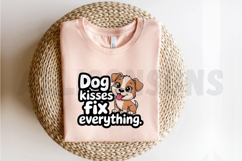 Cute Cartoon Puppy With Dog Kisses Fix Everything Product Image 2