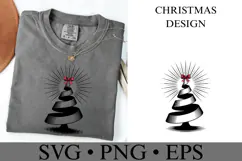 Christmas Tree Svg | Christmas svg | Shirt Svg Product Image 1