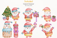 Santa Christmas 48 Cliparts Collection Product Image 2