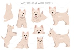 West Highland White Terrier clipart Product Image 4