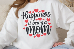 Happiness is being a mom PNG, Mothers Day Sublimation PNG Product Image 2