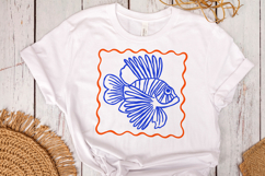 Ocean Clipart Bundle | Sea Animals, Seashells Sublimation Product Image 7