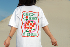 Summer Fruits Sublimation Bundle | Retro Summer DTF Prints Product Image 7