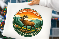 Guard the Wild Elk Park Badge Product Image 4