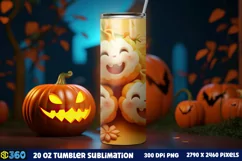 Halloween Tumbler Sublimation Wraps, Tumbler Halloween Product Image 2