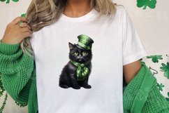 St Patricks Day Cats Clipar, Bundle, St Patricks Day Cats Product Image 2