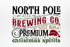 Vintage Christmas Sign SVG Product Image 2