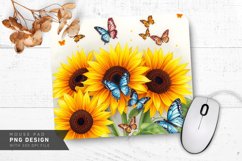 Golden Rustic Charm Mouse Pad PNG Design Product Image 1