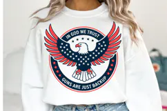 In God we trust Svg Design | Svg Cut Files | Shirt Svg Product Image 2