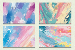 Pastel Acrylic Paint Cutting Boards sublimation Design Product Image 2