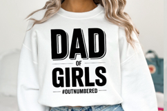 Dad of Girls svg | Svg Cut File | Shirt Svg Product Image 1